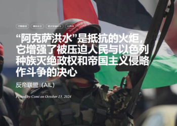 China: The article ‘The Al-Aqsa flood is a torch of resistance’ has been translated into Chinese.