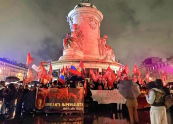 France: As part of the AIL appeal, several actions against Venezuela’s aggression took place in France