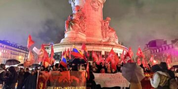 France: As part of the AIL appeal, several actions against Venezuela’s aggression took place in France