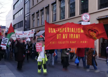 Norway (AIL): Demonstration in Oslo Against the Bombing of Iran
