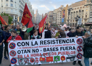 Spain (AIL) : Antiimperialist Forces Unite in “No to War” Demonstration