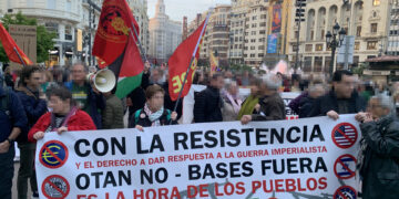 Spain (AIL) : Antiimperialist Forces Unite in “No to War” Demonstration