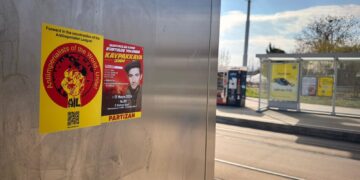 Switzerland (AIL): Partizan Promotes AIL in Zurich with Sticker Campaign and Commemoration Posters