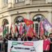 France (AIL): Rally in support of Palestinian and Lebanese prisoners in Rennes.