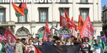 France (AIL): Rally for Palestine and agains imperialist wars