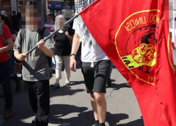 Spain (AIL): Speech by the Revolutionary Committee of Madrid on May Day , calling to strengthen the Antiimperialist League