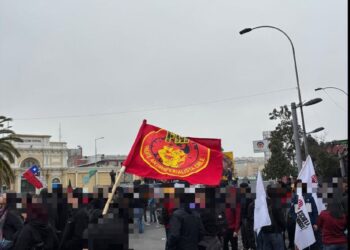Chile (AIL): Successful class-struggle march through the city center in Santiago