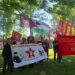 Netherland (AIL): International Bloc at the Mass May Day in the Netherlands