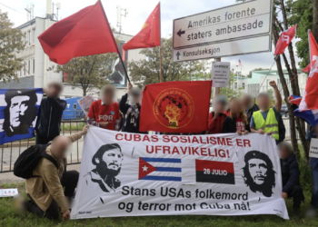 Norway (AIL): Demonstrations Against the Yankee Blockade on Cuba