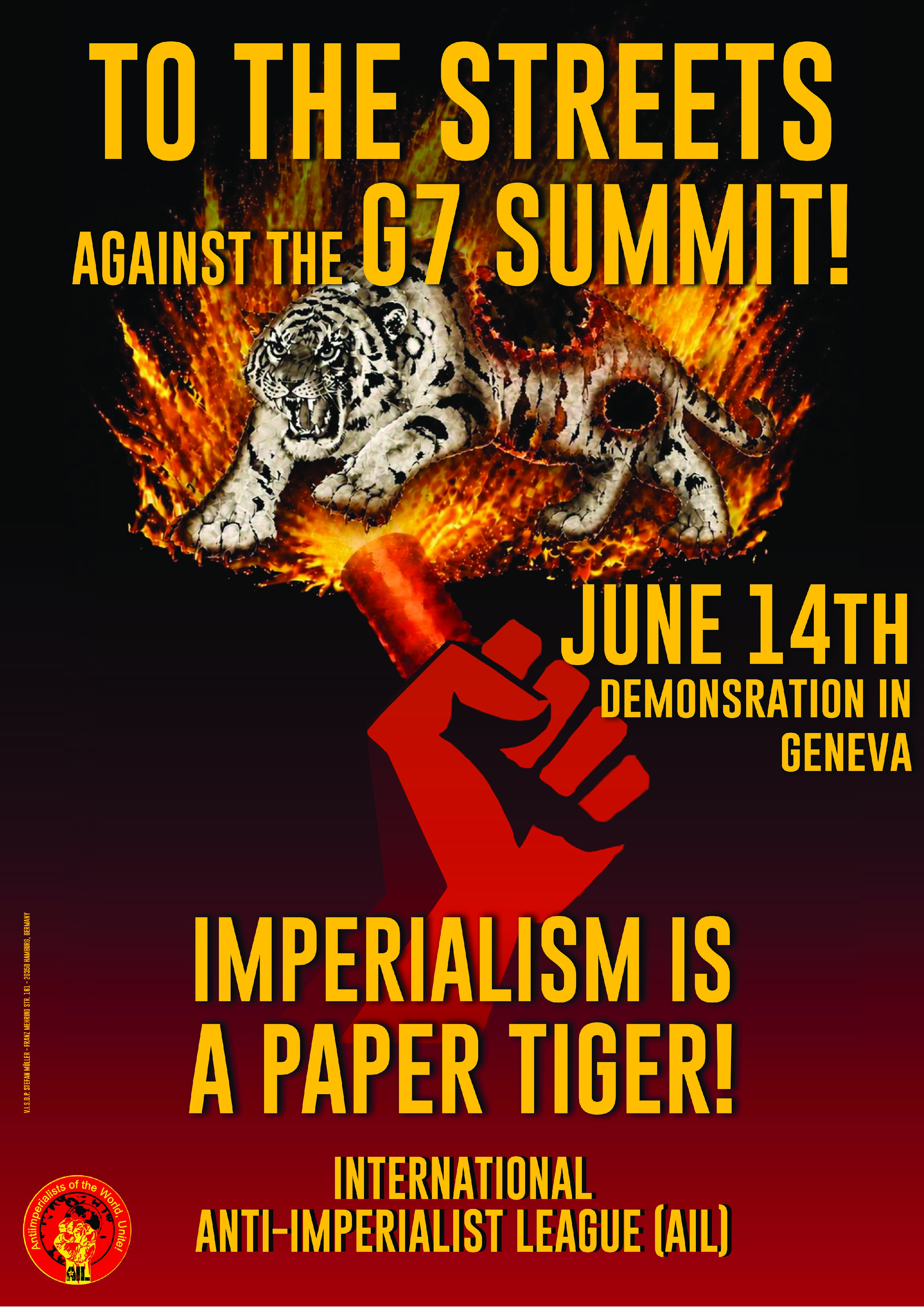 Call to action against the G7 summit