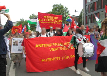 Deutschland: Dortmund: Antiimperialists of the world, unite!