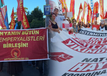 Turkiye (AIL): NATO was protested in Istanbul by hundreds of people