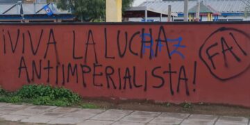 Chile: Propaganda carried out in the La Antena Community, by the Antiimperialist Front – FAI