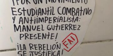 Chile (AIL): Antiimperialist Propaganda Actions in La Serena Honor Manuel Gutiérrez