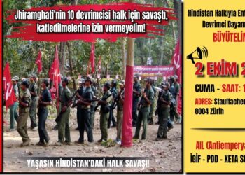Partizan Europe(AIL): Call for Solidarity Actions with the People of India