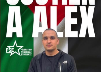 France (AIL): Support Alex, an Antiimperialist League activist repressed for supporting Palestine!
