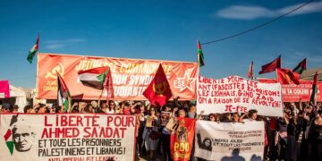 France (AIL):Fête de l’Huma: For Palestine, Against Jülide’s Extradition, and Freedom for the Lyon Antifascists!