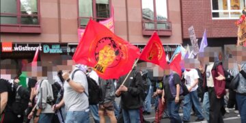 Deustchland (AIL): AIL Comrades Join “Rheinmetall Entwaffnen” Demonstration Against Militarism and Imperialism