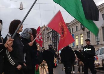 Netherlands (AIL): Revolutionary Action and AIL Dutch Section Participate in Pro-Palestinian Demonstration