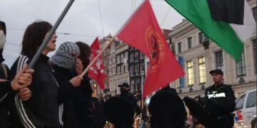 Netherlands (AIL): Revolutionary Action and AIL Dutch Section Participate in Pro-Palestinian Demonstration