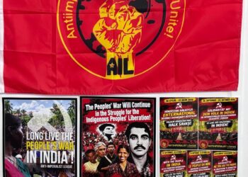 Deutschland (AIL): Solidarity with the People of India and Protest Against the Attacks by the Indian State in Bischofsheim/Rüsselsheim