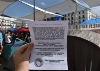 Spain (AIL): Solidarity with the People’s War in India at the Sol Encampment in Madrid