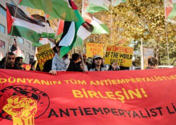 Turkiye (AIL): Thousands March for Palestine in Istanbul