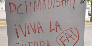 Chile (AIL): FAI Takes Action in Solidarity with the People’s War in India