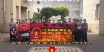 France (AIL): Support of the Revolution in India