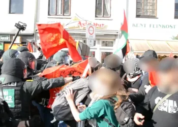 Deutschland (AIL):  Combative Action Against the Festivities of German Imperialism